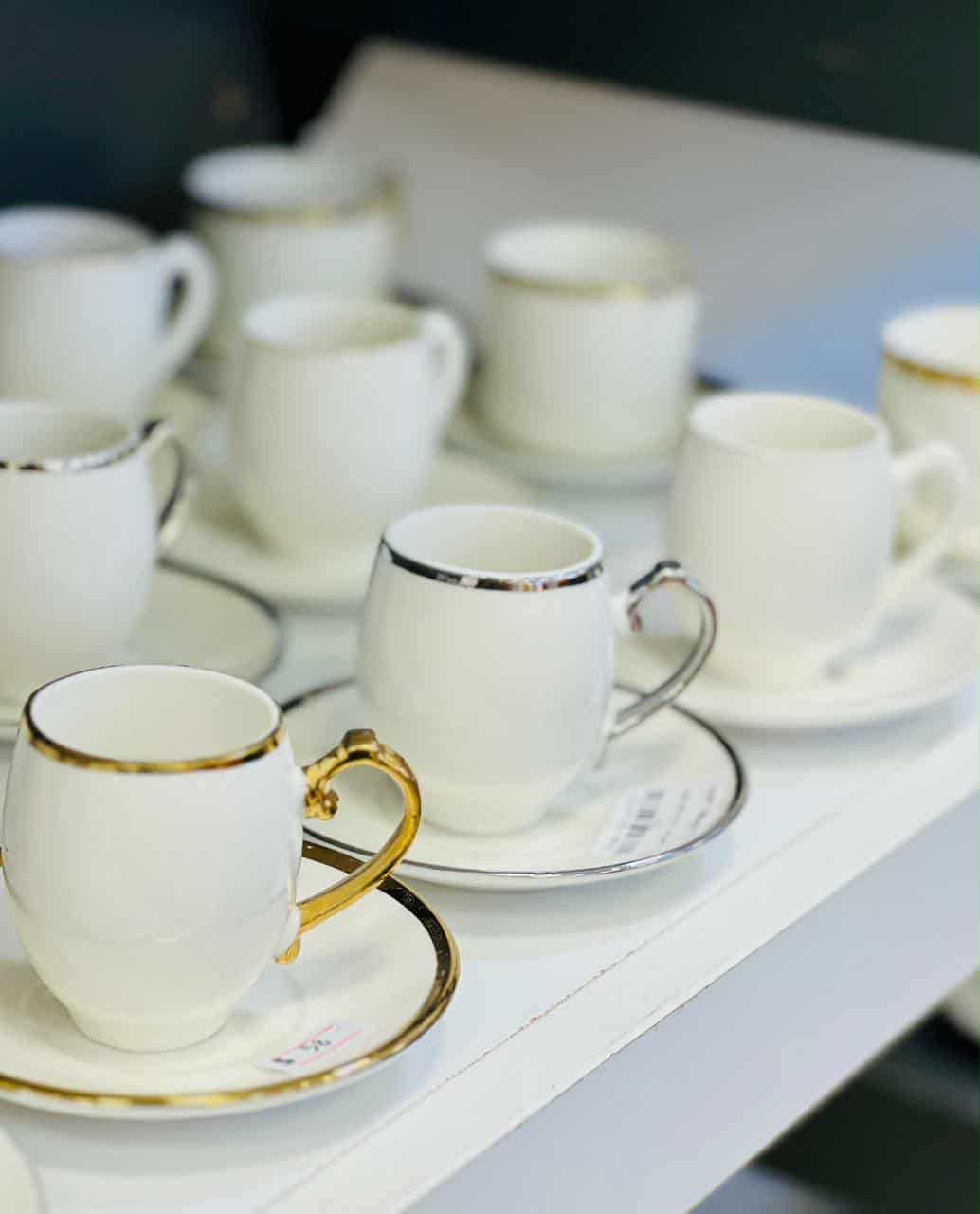 ☕ طقم فناجين قهوة أنيق من 6 قطع