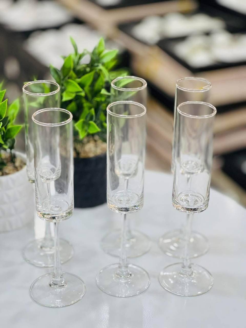 طقم كاسات عصير 6 قطع🪞