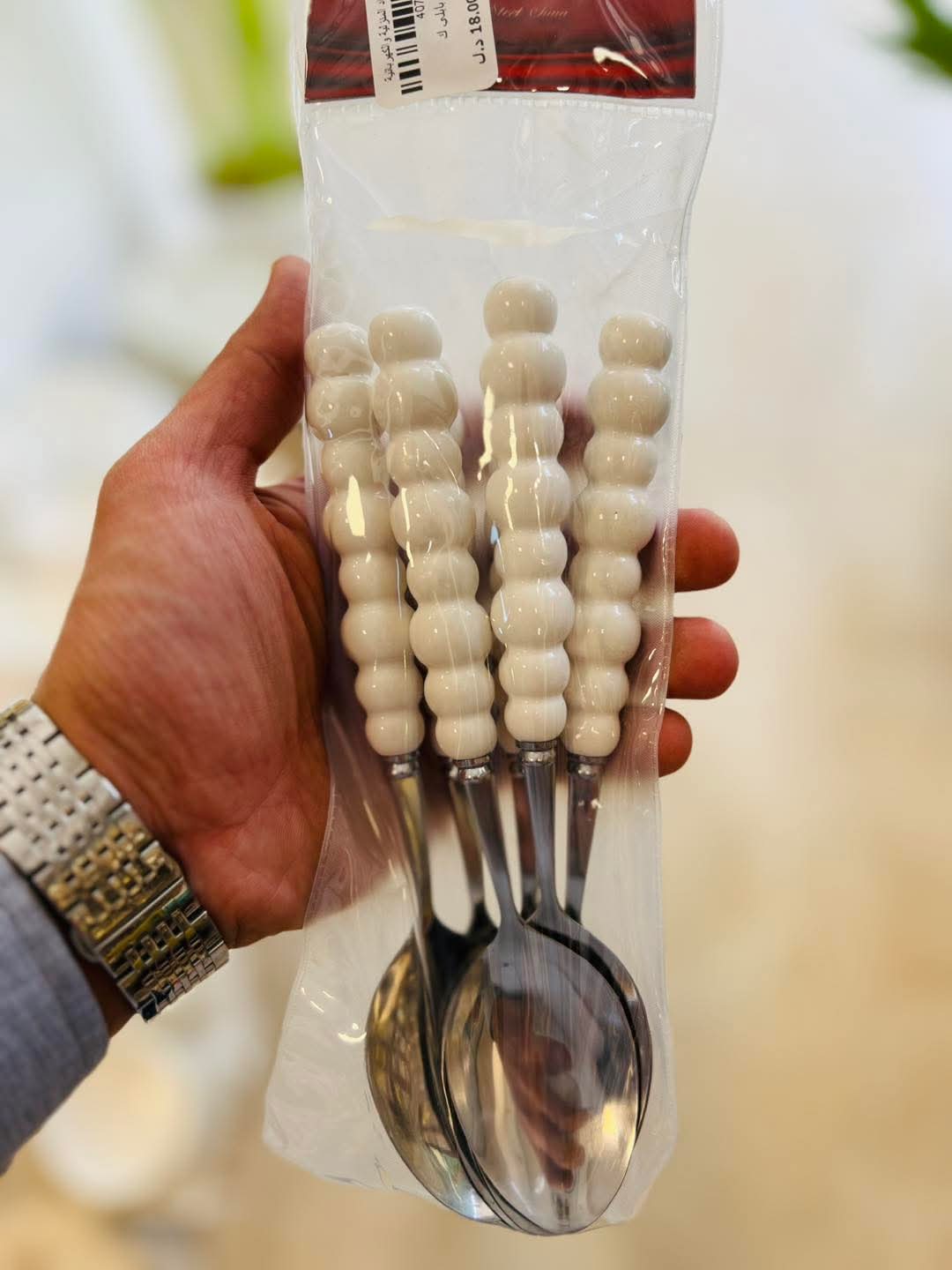 طقم ملاعق 6 ببلي